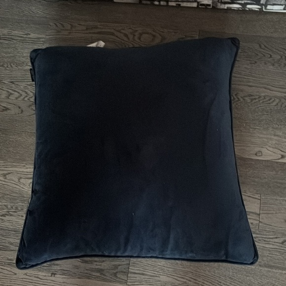 Rachel Zoe Lush Blue Large Velvet Pillow - Picture 4 of 12